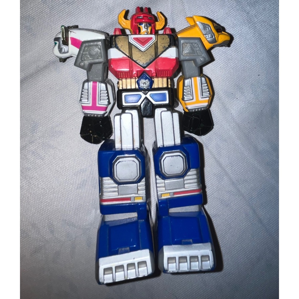 Vintage 1998 Bandai Power Rangers Lost Galaxy Galaxy Megazord Action Figure 7"